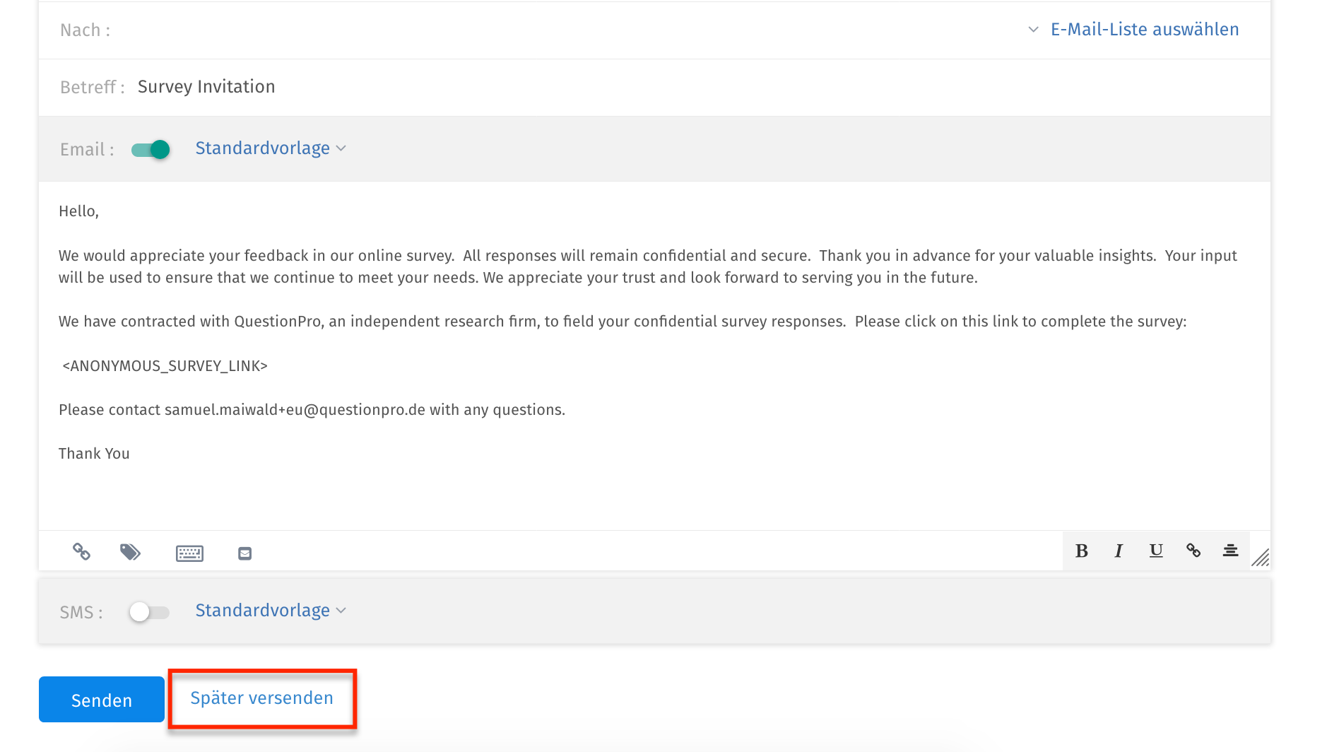 Survey Software Help Image